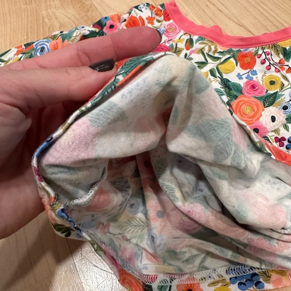 Floral Kids Pajamas Set